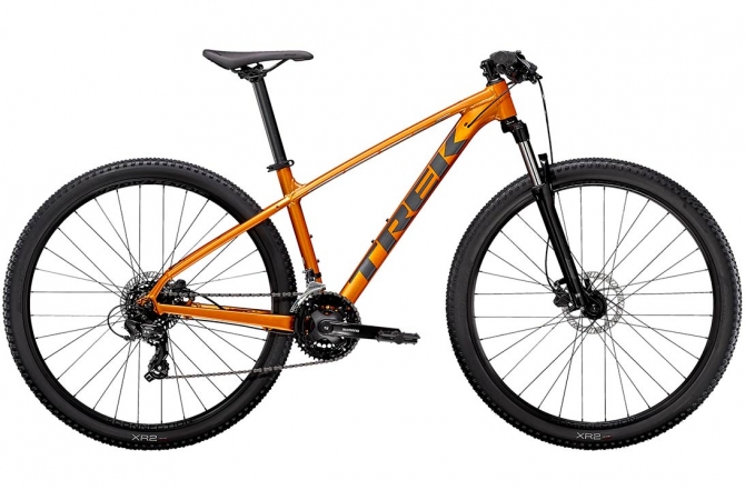 Горный велосипед Trek Marlin 5 Factory Orange-Lithium Grey 2021