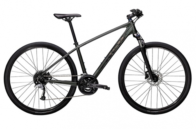 Велосипед ГОРОДСКОЙ TREK DUAL SPORT 3 L, Lithium Grey