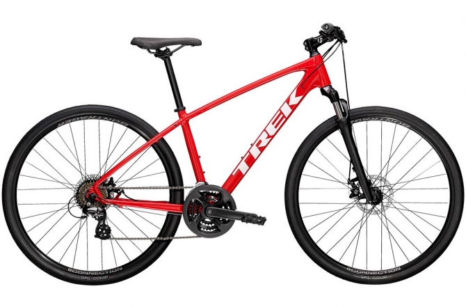 Городской велосипед Trek Dual Sport 1 Viper Red 2021
